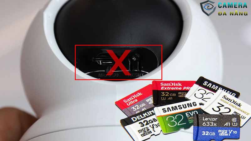 Làm gì khi thẻ nhớ camera không được nhận?