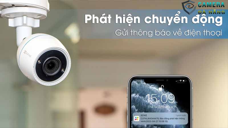 Tại sao camera không gửi thông báo khi phát hiện chuyển động?